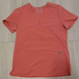 Figs Casma Top in Pink